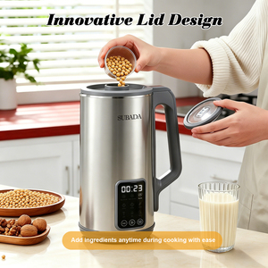Máquina Multifuncional para Preparar Leche Vegetal, Licuadora con Panel Táctil <span class=keywords><strong>de</strong></span> Gran Capacidad para Uso Doméstico, Compatible con OEM/ODM - Product Image 3
