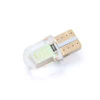 T10 194 168 w5w LED-Lampe weiß Silikon Innen Auto Kennzeichen Kennzeichen Licht Cob 4smd LED T10