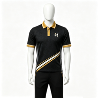 Camiseta Polo de Secado Rápido OEM, Camisetas Polo de Golf Personalizadas de Lujo de Secado Rápido para Clubes de Golf y Eventos Deportivos