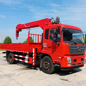 6x4 8x4 5t 8t 10t 14t idraulico braccio dritto camion gru montata camion Mobile gru con prezzo basso - Product Image 1