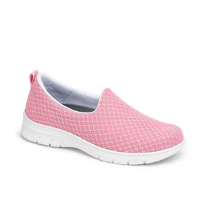 DIAN Garantía de Calidad Color Rosa Calzado Estilo Blucher Zapato de Trabajo Antiestático Para Protección de Pies - Product Image 1
