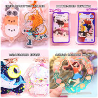 Clips de Papel Acrílicos Bonitos de Alta Calidad con Temática de Anime y Dibujos Animados al Estilo Chino, Personalizables, Elegantes, para Regalo Empresarial