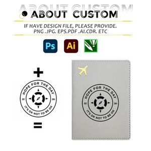 Custom logo Travel <b>Passport</b> Cover PU Leather ID <b>Passport</b> Holder <b>Passport</b> Credit Card Holder Case Business Card <b>Wallet</b> - Product Image 2