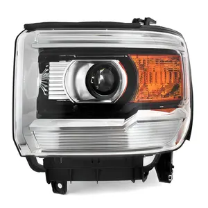Auto Headlampに適用2014 2015 GMC Sierra 1500 2500 3500 Headlights Headランプ