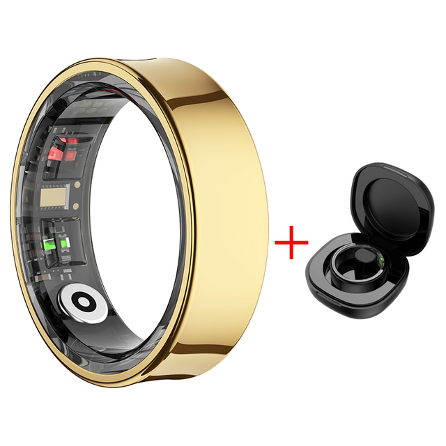 B2B AI Smart Ring Sleep Tracker Health Fitness Ring Heart Rate Blood Oxygen HRV Activity Monitoring