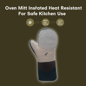 Guanto da forno isolante resistente al calore per un utilizzo sicuro in cucina - Product Image 3