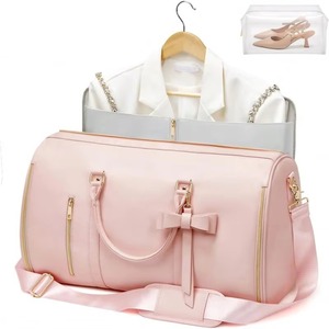 Muestra gratuita, nuevo diseño retro, bolso de fin de semana grande para hombre, bolso de viaje, poliéster genuino Crazy Horse, bolso de viaje tipo duffel para hombre - Product Image 2