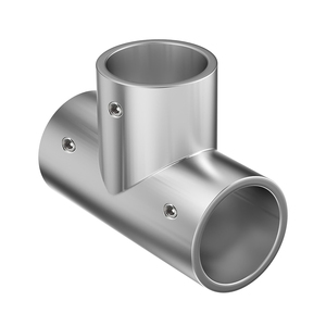 Đầu Nối Ống Đầu Nối Lan Can Đầu Nối Lan Can Đầu Nối Thẳng Bằng Thép Không Gỉ 316 Đánh Bóng 1Inch 90 Độ Sàn Tay Áo - Product Image 4