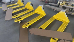 Alat penanganan bahan kargo pemuat tangan truk palet Jack 3 Ton Forklift Manual 2000kg 2500kg 5000kg - Product Image 5