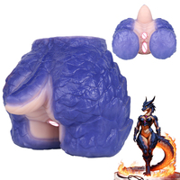 YOCY 8kg Jouets sexuels en silicone pour hommes, Masturbateur réaliste avec canaux anal et vaginal, Stimulateur de pénis, Jouets sexuels anaux anthro type torse animal