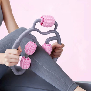 5-колесо кольцо клип для похудения глубокий ткань триггера точечный массаж мышц пенный ролик для ног рука шеи до бедра до середины икры - Product Image 1