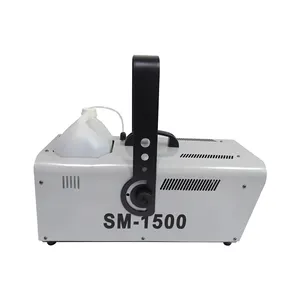 Grosir mesin asap 1500 watt-Disesuaikan Output Remote Control Tahan Air 1200/1500 Watt Kepingan Salju Efek Mesin Asap Water Low Fog Machine