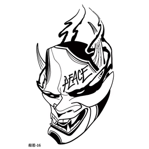 <span class=keywords><strong>Tatuajes</strong></span> <span class=keywords><strong>Temporales</strong></span> <span class=keywords><strong>de</strong></span> Hierbas con Diseño Tribal para Pecho, Hombro y Cuello para Hombres, Tatuaje Semipermanente que Dura Media Semana - Product Image 2
