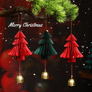 2026 <b>Christmas</b> Ornaments, Origami <b>Christmas</b> <b>Tree</b> Figurines, New <b>Christmas</b> Atmosphere Scene Desktop Decorations - Product Image 4