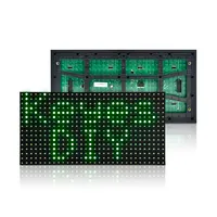 Groene Kleur Waterdichte P10 Led Module Reclame Led Panelen Indoor Outdoor Digitale Led Display Scherm Compatibel Met Arduino