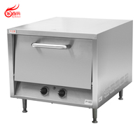 Horno Eléctrico Comercial de Acero Inoxidable para Pizza, Equipo para Hornear Pan y Pizza, Modelo: P18S