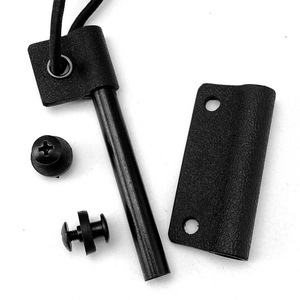 Couteau K <span class=keywords><strong>gaine</strong></span> étincelante tige pince magnésium tige <span class=keywords><strong>gaine</strong></span> pince extérieur transport pince accessoires étincelant pierre silex - Product Image 3