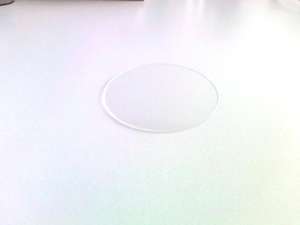 गोल वाफर ग्लास और ऑप्टिकल दृष्टि ग्लास - Product Image 2