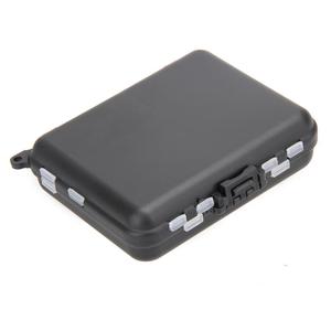 NEWMAJOR Caja de Almacenamiento de Señuelos de Pesca Rígida de Plástico PP Negro de 12x10x3cm con Compartimento Extraíble para Uso en Exteriores - Product Image 5
