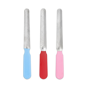 Stainless Steel Pet Nail Files Double Sided Rectangle Durable For Dogs Cats And Other Animals Blue Pink Red - Product Image 3