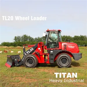 Китайский высококачественный дешевый фронтальный тракторный погрузчик Zl20 2000 кг 2 тонны с шарнирным соединением - Product Image 3