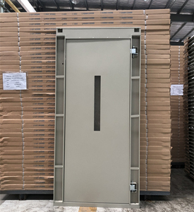 Zowee Tùy Chỉnh 700Mm/800Mm Bán Tự Động Thép Hạ Cánh Cửa Thang Máy Đu Phải/Trái Mở Cho Khách Sạn Căn Hộ Bệnh Viện - Product Image 6