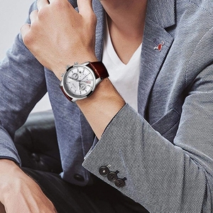 <span class=keywords><strong>Reloj</strong></span> <span class=keywords><strong>LIGE</strong></span> 9866 de Primera Marca <span class=keywords><strong>2022</strong></span>, <span class=keywords><strong>Reloj</strong></span> de Cuarzo de Cuero de Lujo para Hombre, <span class=keywords><strong>Reloj</strong></span> Deportivo Casual de Negocios con Fecha para Hombre - Product Image 4