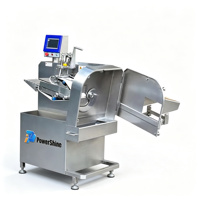 Machine à fileter la viande horizontale en acier inoxydable pour poitrine de poulet, petite trancheuse à steak et bacon avec moteur réglable