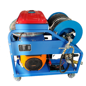 Nueva Máquina <span class=keywords><strong>de</strong></span> Limpieza <span class=keywords><strong>de</strong></span> Tuberías <span class=keywords><strong>de</strong></span> Alcantarillado con Chorro <span class=keywords><strong>de</strong></span> Agua a Alta Presión, Motor <span class=keywords><strong>de</strong></span> <span class=keywords><strong>Gasolina</strong></span> DL <span class=keywords><strong>de</strong></span> 27 HP, 200 Bares, <span class=keywords><strong>Tanque</strong></span> <span class=keywords><strong>de</strong></span> 80 L, Diámetro <span class=keywords><strong>de</strong></span> 400 mm - Product Image 3