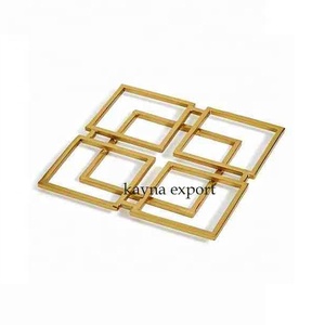 Trípode Cuadrado de Aluminio Clásico Más Vendido, Fabricación Personalizada al por Mayor, Ecológico, Artesanal, Decoración para Mesa de Comedor - Product Image 1