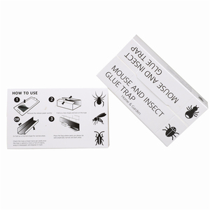 Pièges à colle personnalisés OEM non toxiques pour souris et insectes, plaques collantes ultra-résistantes, sans danger pour les animaux domestiques et les enfants, pour la cuisine et la maison - Product Image 6