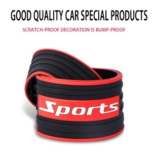 Bande anti-collision en PVC KLNT personnalisée avec logo d'usine, pour seuil <span class=keywords><strong>de</strong></span> porte <span class=keywords><strong>de</strong></span> camion, protection universelle <span class=keywords><strong>de</strong></span> <span class=keywords><strong>pare</strong></span>-<span class=keywords><strong>chocs</strong></span> <span class=keywords><strong>arrière</strong></span> <span class=keywords><strong>de</strong></span> voiture, installation facile - Product Image 3