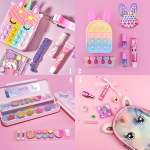 Nouvelle conception <span class=keywords><strong>de</strong></span> mode, petite fille, cosmétique végétalienne, biologique, OEM ODM, vente en gros, kit <span class=keywords><strong>de</strong></span> <span class=keywords><strong>maquillage</strong></span> <span class=keywords><strong>pour</strong></span> filles, enfants, ensemble <span class=keywords><strong>de</strong></span> coloration capillaire <span class=keywords><strong>pour</strong></span> enfants - Product Image 3