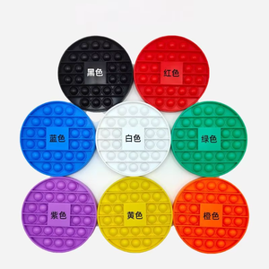 Logo personalizzato stampato in Silicone Pop giocattolo Push <span class=keywords><strong>It</strong></span> <span class=keywords><strong>Bubble</strong></span> giocattoli promozionali in Silicone Fidget giocattolo Pop sensoriale - Product Image 5