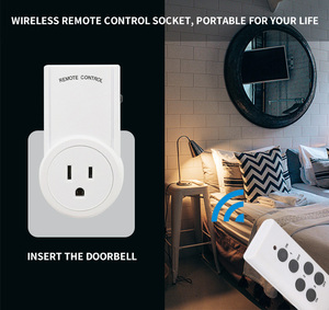 Chúng tôi cắm không dây điều khiển từ xa ổ cắm thông minh Ổ cắm điện Đèn Power <span class=keywords><strong>switch</strong></span> với pin - Product Image 4