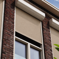 Volets roulants de sécurité automatiques électriques intelligents en aluminium anti-ouragan pour la maison - En vente