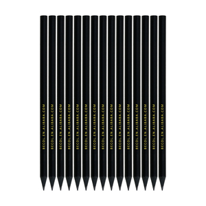 BECOL Atacado Padrão Madeira HB Lápis Personalizado Matte Black Lápis De Madeira com Logotipo Personalizado para Material Escolar - Product Image 3