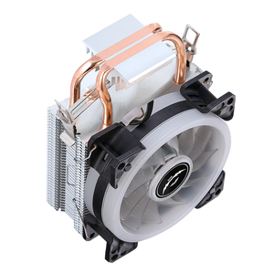 Qiuzaim Máy tính để bàn 2/4/6 ống nhiệt LGA2011 Pin máy tính 4-pin E5 CPU Quạt làm mát với ánh sáng 90mm im lặng X79 Bo mạch chủ X99 - Product Image 3