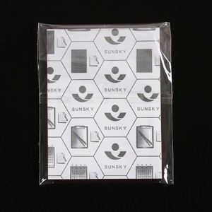 Opp Plastic Packaging Bags with Embossing Recyclable Customizable Size & Color Food Grade Square Bottom Gusset Bags - Product Image 6