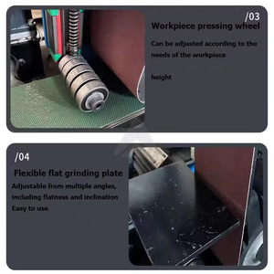 Máquina automática de pulido y lijado de hoja plana de acero pequeña con potencia de motor 220V/380V 2.2KW - Product Image 5