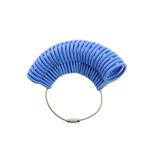 Goedkope Prijs Draagbare Lichtgewicht Hk Eu Us Sieraden Ringmaat Vingermaat Meten Cirkel <span class=keywords><strong>Ring</strong></span> Sizer Plastic - Product Image 4