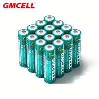 Baterías de litio GMCELL 14500 tamaño AA celdas de iones de litio 3000mWh 1,5 V AA batería recargable con PCB