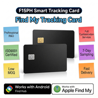 Carte compacte plate de localisation d'objets Apple Find My et Google Find My, étanche IP68, recharge sans fil, pour l'identification des actifs d'entrepôt