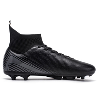 Chaussures de football personnalisées unisexes professionnelles, été/hiver, directement de l'usine, nouvelles chaussures de football en plein air, futsal, matériau synthétique
