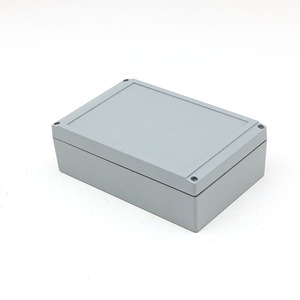 Boîtier <span class=keywords><strong>de</strong></span> <span class=keywords><strong>jonction</strong></span> en aluminium, personnalisable, profilés d'extrusion en aluminium, boîtier électronique à corps divisé pour driver LED - Product Image 5