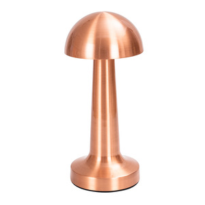 Cross-border Creative Mushroom Barbell Bar USB Touch Night <b>Light</b> Restaurant Cafe Dumbbell Metal Table Lamp Wholesale - Product Image 6