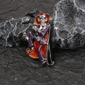 Broche de Payaso Vintage, Accesorio de Moda para Ropa - Product Image 3