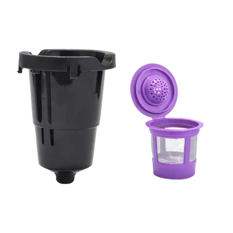 K Cup Holder and Reusable K Cup Coffee Filter for Keurig Machine Coffee Pods Replaceable Coffee Filter