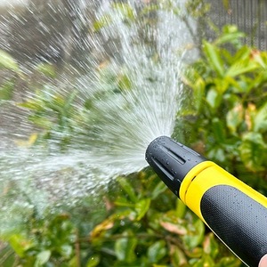 High Pressure Water Gun Nozzle Yellow Plastic Manual Car <b>Washer</b> Spray Head With Connectors For Vehicle Cleaning - Product Image 4