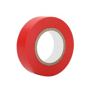 <span class=keywords><strong>Cinta</strong></span> <span class=keywords><strong>aislante</strong></span> roja de 20 m, rollos de 19 mm de ancho, <span class=keywords><strong>cinta</strong></span> de PVC impermeable, <span class=keywords><strong>cinta</strong></span> de aislamiento de PVC - Product Image 1